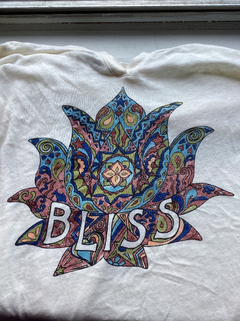 Lucky Lotus "BLISS" Split Back Top